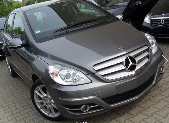 lhd MERCEDES B CLASS (01/03/2009) - 